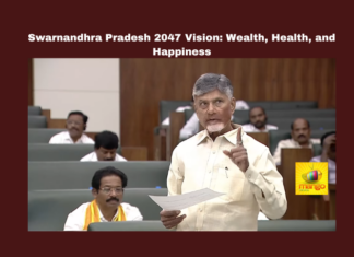 Swarnandhra Pradesh 2047 Vision: Wealth, Health, and Happiness, Swarnandhra Pradesh 2047, Chandrababu Naidu vision document, Andhra Pradesh development, Amaravati capital works, green energy Andhra Pradesh, skill development initiatives, rural infrastructure AP, global industrial parks, white-collar jobs AP, poverty eradication plans, CM Chandrababu, Andhra Pradesh, AP Live Updates, Live Updates, Breaking News, Headlines, Live News, Mango News