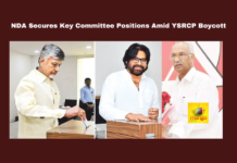 NDA Secures Key Committee Positions Amid YSRCP Boycott, Andhra Pradesh Assembly committees, PAC elections AP, Chandrababu Naidu leadership, NDA committee elections, YSRCP boycott elections, Peddireddy Ramachandra Reddy PAC, Finance Committees AP, Nara Lokesh polling supervision, Andhra Pradesh political developments, Assembly voting process, CM Chandrababu, Andhra Pradesh, AP Live Updates, Live Updates, Breaking News, Headlines, Live News, Mango News