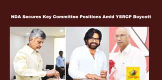 NDA Secures Key Committee Positions Amid YSRCP Boycott, Andhra Pradesh Assembly committees, PAC elections AP, Chandrababu Naidu leadership, NDA committee elections, YSRCP boycott elections, Peddireddy Ramachandra Reddy PAC, Finance Committees AP, Nara Lokesh polling supervision, Andhra Pradesh political developments, Assembly voting process, CM Chandrababu, Andhra Pradesh, AP Live Updates, Live Updates, Breaking News, Headlines, Live News, Mango News