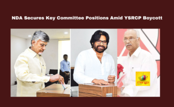 NDA Secures Key Committee Positions Amid YSRCP Boycott, Andhra Pradesh Assembly committees, PAC elections AP, Chandrababu Naidu leadership, NDA committee elections, YSRCP boycott elections, Peddireddy Ramachandra Reddy PAC, Finance Committees AP, Nara Lokesh polling supervision, Andhra Pradesh political developments, Assembly voting process, CM Chandrababu, Andhra Pradesh, AP Live Updates, Live Updates, Breaking News, Headlines, Live News, Mango News