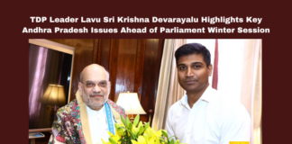 TDP Leader Lavu Sri Krishna Devarayalu Highlights Key Andhra Pradesh Issues Ahead of Parliament Winter Session, TDP Parliament session, Polavaram Project update, Andhra Pradesh Reorganization Act, Kadapa Steel Plant, Godavari Penna river link, Vijayawada floods, AP oil refinery, Lavu Sri Krishna Devarayalu, AP issues in Parliament, migrant worker laws India, CM Chandrababu, Andhra Pradesh, AP Live Updates, Live Updates, Breaking News, Headlines, Live News, Mango News