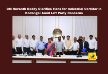CM Revanth Reddy Clarifies Plans for Industrial Corridor in Kodangal Amid Left Party Concerns, CM Revanth Reddy, Kodangal, industrial corridor, pharma city, land acquisition, Left party, CPI, CPM, Lagachar, Vikarabad district, Telangana politics, non-polluting industries, Hyderabad News, Telangana, TS Live Updates, TS Political News, Political News, Mango News