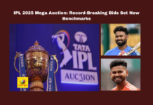 IPL 2025 Mega Auction: Record-Breaking Bids Set New Benchmarks, IPL 2025 auction, IPL mega auction records, Rishabh Pant IPL, Shreyas Iyer Punjab Kings, IPL foreign players, IPL uncapped players, Arshdeep Singh Punjab Kings, IPL auction highlights, Jos Buttler Gujarat Titans, IPL highest bids, IPL 2025, Cricket News, India, BCCI, Mango News Telugu