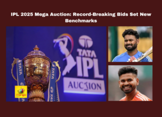 IPL 2025 Mega Auction: Record-Breaking Bids Set New Benchmarks, IPL 2025 auction, IPL mega auction records, Rishabh Pant IPL, Shreyas Iyer Punjab Kings, IPL foreign players, IPL uncapped players, Arshdeep Singh Punjab Kings, IPL auction highlights, Jos Buttler Gujarat Titans, IPL highest bids, IPL 2025, Cricket News, India, BCCI, Mango News Telugu