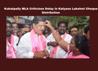 Kukatpally MLA Criticizes Delay in Kalyana Lakshmi Cheque Distribution, Kukatpally news, Madhavaram Krishna Rao, Kalyana Lakshmi scheme, cheque distribution delay, Telangana government schemes, beneficiary welfare, MLA protest, Kukatpally constituency issues, financial aid distribution, Telangana politics, Hyderabad News, Telangana, TS Live Updates, TS Political News, Political News, Mango News