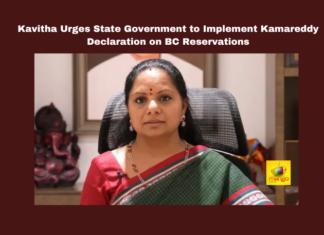 Kavitha Urges State Government to Implement Kamareddy Declaration on BC Reservations, Kalvakuntla Kavitha, BC reservations, Kamareddy declaration, caste census, BRS politics, Telangana welfare, BC welfare committee, Hyderabad news, Telangana government, reservation policy, Telangana, TS Live Updates, TS Political News, Political News, Mango News