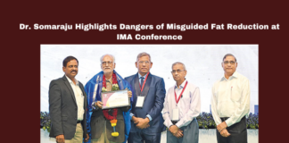 Dr. Somaraju Highlights Dangers of Misguided Fat Reduction at IMA Conference, Dr. Somaraju, IMA conference, fat reduction awareness, cholesterol health, balanced diet, blood pressure monitoring, Guntur medical news, doctor-patient interaction, Indian Medical Association, healthcare technology, Modi, BJP, India, National News, Internationational News, Mango News