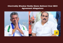 Chevireddy Bhaskar Reddy Slams Balineni Over SECI Agreement Allegations, SECI agreement, Chevireddy Bhaskar Reddy, Balineni Srinivas Reddy, Andhra Pradesh politics, YSRCP allegations, SECI power deal, affordable electricity, Chandrababu Naidu, YS Jagan Mohan Reddy, Andhra Pradesh news, Andhra Pradesh, AP Live Updates, Live Updates, Breaking News, Headlines, Live News, Mango News