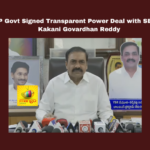 YSRCP Govt Signed Transparent Power Deal with SECI, Says Kakani Govardhan Reddy, affordable electricity, Andhra Pradesh News, chandrababu naidu, free power for farmers, Kakani Govardhan Reddy, power purchase agreement, SECI power deal, TDP allegations, ys jagan mohan reddy, YSRCP Government, CM Chandrababu, Andhra Pradesh, AP Live Updates, Live Updates, Breaking News, Headlines, Live News, Mango News