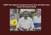 YSRCP Govt Signed Transparent Power Deal with SECI, Says Kakani Govardhan Reddy, affordable electricity, Andhra Pradesh News, chandrababu naidu, free power for farmers, Kakani Govardhan Reddy, power purchase agreement, SECI power deal, TDP allegations, ys jagan mohan reddy, YSRCP Government, CM Chandrababu, Andhra Pradesh, AP Live Updates, Live Updates, Breaking News, Headlines, Live News, Mango News