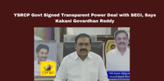 YSRCP Govt Signed Transparent Power Deal with SECI, Says Kakani Govardhan Reddy, affordable electricity, Andhra Pradesh News, chandrababu naidu, free power for farmers, Kakani Govardhan Reddy, power purchase agreement, SECI power deal, TDP allegations, ys jagan mohan reddy, YSRCP Government, CM Chandrababu, Andhra Pradesh, AP Live Updates, Live Updates, Breaking News, Headlines, Live News, Mango News