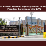 Andhra Pradesh Assembly Signs Agreement to Implement Paperless Governance with NeVA Andhra Pradesh Assembly Signs Agreement to Implement Paperless Governance with NeVA, Andhra Pradesh Assembly, NeVA implementation, paperless governance, AP Parliamentary Affairs, digital governance, e-Vidhan application, Andhra Pradesh council, legislative reforms, sustainable governance, AP paperless initiative, CM Chandrababu, Andhra Pradesh, AP Live Updates, Live Updates, Breaking News, Headlines, Live News, Mango News