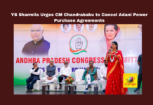 YS Sharmila Urges CM Chandrababu to Cancel Adani Power Purchase Agreements, YS Sharmila, Adani power deals, Andhra Pradesh politics, power purchase agreements, Gangavaram port, Chandrababu Naidu, YS Jagan Mohan Reddy, CBI inquiry demand, Adani controversy, AP financial burden, CM Chandrababu, Andhra Pradesh, AP Live Updates, Live Updates, Breaking News, Headlines, Live News, Mango News
