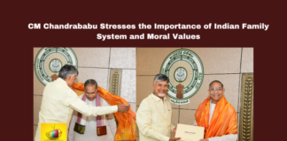 CM Chandrababu Stresses the Importance of Indian Family System and Moral Values, Chandrababu Naidu, Indian family system, Chaganti Koteswara Rao, moral values in education, youth empowerment, Indian culture, Nara Lokesh, student development, preserving traditions, Andhra Pradesh governance, CM Chandrababu, Andhra Pradesh, AP Live Updates, Live Updates, Breaking News, Headlines, Live News, Mango News