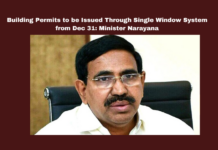 Building Permits to be Issued Through Single Window System from Dec 31: Minister Narayana, building permits, single window system, Andhra Pradesh government, construction approvals, municipal administration, P Narayana, TDR issues, MEPMA, World Bank loan, Amruth-2 project, CM Chandrababu, Andhra Pradesh, AP Live Updates, Live Updates, Breaking News, Headlines, Live News, Mango News