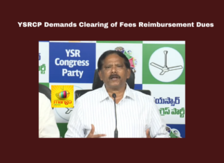 YSRCP Demands Clearing of Fees Reimbursement Dues, YSRCP, fees reimbursement, education sector, welfare schemes, Vidya Deevena, Vidya Vasathi, TDP, Chandrababu Naidu, YS Jagan Mohan Reddy, Amma Vodi, student welfare, CM Chandrababu, Andhra Pradesh, AP Live Updates, Live Updates, Breaking News, Headlines, Live News, Mango News