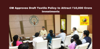 CM Approves Draft Textile Policy to Attract ₹10000 Crore Investments, Chandrababu Naidu, Andhra Pradesh, textile policy, ₹10,000 crore investments, job creation, rural employment, women empowerment, SC/ST/BC incentives, garment industry, Andhra Pradesh economy, CM Chandrababu, Andhra Pradesh, AP Live Updates, Live Updates, Breaking News, Headlines, Live News, Mango News