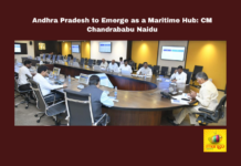 Andhra Pradesh to Emerge as a Maritime Hub: CM Chandrababu Naidu, Andhra Pradesh coastline, maritime hub, Chandrababu Naidu, Andhra Pradesh ports, maritime policy, shipbuilding clusters, greenfield ports, seafood exports, industrial corridors, AP Maritime Board, CM Chandrababu, Andhra Pradesh, AP Live Updates, Live Updates, Breaking News, Headlines, Live News, Mango News