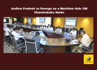 Andhra Pradesh to Emerge as a Maritime Hub: CM Chandrababu Naidu, Andhra Pradesh coastline, maritime hub, Chandrababu Naidu, Andhra Pradesh ports, maritime policy, shipbuilding clusters, greenfield ports, seafood exports, industrial corridors, AP Maritime Board, CM Chandrababu, Andhra Pradesh, AP Live Updates, Live Updates, Breaking News, Headlines, Live News, Mango News