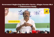Government Neglecting Education Sector, Alleges Former MLA Y Vishweswara Reddy, fees reimbursement, education sector, Y Vishweswara Reddy, Andhra Pradesh education, coalition government policies, student distress, Nara Lokesh, YS Jagan Mohan Reddy, college certificate issues, budget allocation., CM Chandrababu, Andhra Pradesh, AP Live Updates, Live Updates, Breaking News, Headlines, Live News