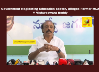 Government Neglecting Education Sector, Alleges Former MLA Y Vishweswara Reddy, fees reimbursement, education sector, Y Vishweswara Reddy, Andhra Pradesh education, coalition government policies, student distress, Nara Lokesh, YS Jagan Mohan Reddy, college certificate issues, budget allocation., CM Chandrababu, Andhra Pradesh, AP Live Updates, Live Updates, Breaking News, Headlines, Live News