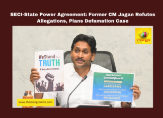 SECI-State Power Agreement: Former CM Jagan Refutes Allegations, Plans Defamation Case, SECI power agreement, YS Jagan Mohan Reddy, power sale agreement, Andhra Pradesh electricity, Chandrababu Naidu, defamation case, vernacular media, farmer welfare, DBT schemes, Andhra Pradesh savings, CM Chandrababu, Andhra Pradesh, AP Live Updates, Live Updates, Breaking News, Headlines, Live News, Mango News, Mango News