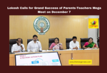Lokesh Calls for Grand Success of Parents-Teachers Mega Meet on December 7, Nara Lokesh, Parents-Teachers Mega Meet, Andhra Pradesh education, academic system, public participation, education reforms, December 7, political neutrality, student development, school progress, community involvement, Andhra Pradesh, AP Live Updates, Live Updates, Breaking News, Headlines, Live News, Mango News