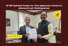 AP MP Kalisetty Pushes for Visa Application Centers in Amaravati and Visakhapatnam, Andhra Pradesh visa centers, Amaravati, Visakhapatnam, S. Jaishankar, Kalishetty Appalanaidu, Indian students abroad, AP professionals, Gulf workers, Andhra Pradesh news, Amaravati development, Visakhapatnam development, Andhra Pradesh, AP Live Updates, Live Updates, Breaking News, Headlines, Live News, Mango News