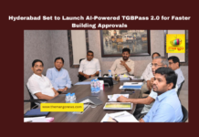 Hyderabad Set to Launch AI-Powered TGBPass 2.0 for Faster Building Approvals, TGBPass 2.0, Telangana building permits, AI technology, Hyderabad construction approvals, building regulations, GHMC, Prajapalan Victory Festival, 3D building visualization, artificial intelligence, Telangana government initiatives, Telangana, TS Live Updates, TS Political News, Political News, Mango News