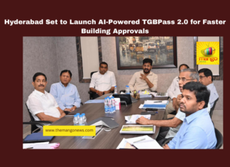 Hyderabad Set to Launch AI-Powered TGBPass 2.0 for Faster Building Approvals, TGBPass 2.0, Telangana building permits, AI technology, Hyderabad construction approvals, building regulations, GHMC, Prajapalan Victory Festival, 3D building visualization, artificial intelligence, Telangana government initiatives, Telangana, TS Live Updates, TS Political News, Political News, Mango News