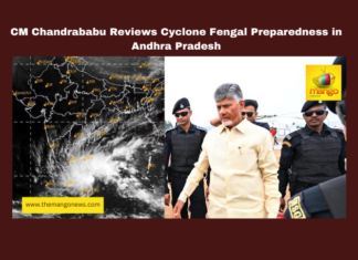 CM Chandrababu Reviews Cyclone Fengal Preparedness in Andhra Pradesh, Cyclone Fengal, Andhra Pradesh cyclone, CM Chandrababu Naidu, disaster preparedness, Bay of Bengal cyclone, heavy rainfall AP, Visakha Cyclone Warning Center, AP government vigilance, cyclone impact Nellore, Andhra Pradesh weather news, Andhra Pradesh, AP Live Updates, Live Updates, Breaking News, Headlines, Live News, Mango News