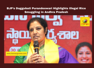 BJP’s Daggubati Purandeswari Highlights Illegal Rice Smuggling in Andhra Pradesh, Andhra Pradesh rice smuggling, BJP Andhra Pradesh, Daggubati Purandeswari, Kakinada port rice racket, Pawan Kalyan AP Deputy CM, Godavari Pushkaras 2027, Rajamahendravaram development, Andhra Pradesh politics, Nadendla Manohar updates, Chandrababu Naidu interventions, Andhra Pradesh, AP Live Updates, Live Updates, Breaking News, Headlines, Live News, Mango News