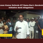 RS Praveen Kumar Defends KT Rama Rao's Gurukula Bata Initiative Amid Allegations, RS Praveen Kumar, KT Rama Rao, Gurukula Bata, Konda Surekha, Telangana politics, BRS, student welfare, Gurukula institutions, education issues, Telangana Bhavan, CBI investigation, Telangana, TS Live Updates, TS Political News, Political News, Mango News