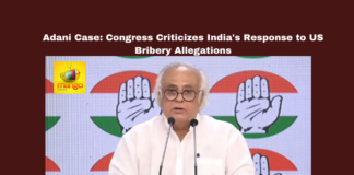 Adani Case: Congress Criticizes India's Response to US Bribery Allegations, Adani Group, bribery allegations, India US relations, Ministry of External Affairs, solar power contracts, Congress criticism, Jairam Ramesh, corruption case, Adani investigation, Indian, India, National News, Internationational News, Mango News