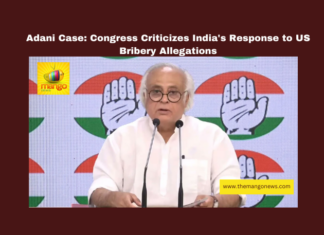 Adani Case: Congress Criticizes India's Response to US Bribery Allegations, Adani Group, bribery allegations, India US relations, Ministry of External Affairs, solar power contracts, Congress criticism, Jairam Ramesh, corruption case, Adani investigation, Indian, India, National News, Internationational News, Mango News