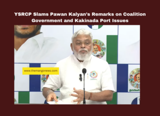 YSRCP Slams Pawan Kalyan’s Remarks on Coalition Government and Kakinada Port Issues, YSRCP, Pawan Kalyan, Kakinada Port, coalition government, rice smuggling, PDS rice scam, Ambati Rambabu, Kurasala Kannababu, Andhra Pradesh politics, corruption, power charges, Andhra Pradesh, AP Live Updates, Live Updates, Breaking News, Headlines, Live News, Mango News