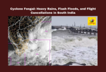 Cyclone Fengal: Heavy Rains, Flash Floods, and Flight Cancellations in South India, Cyclone Fengal, Puducherry, Chennai, South Coastal Andhra, Rayalaseema, flash floods, heavy rains, flight cancellations, Tirupati, Nellore, Prakasam, weather alert, disaster management, airport closures, CM Chandrababu, Andhra Pradesh, AP Live Updates, Live Updates, Breaking News, Headlines, Live News, Mango News