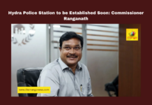 Hydra Police Station to be Established Soon: Commissioner Ranganath, Hydra Police Station, Hyderabad encroachments, Commissioner Ranganath, Lotus Pond conservation, land protection Hyderabad, illegal structures Hyderabad, environmental restoration Hyderabad, government land encroachments, HYDRA complaints, biodiversity protection Hyderabad, Telangana, TS Live Updates, TS Political News, Political News, Mango News