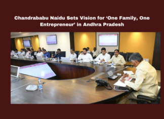 Chandrababu Naidu Sets Vision for ‘One Family, One Entrepreneur’ in Andhra Pradesh, one family one entrepreneur, Chandrababu Naidu plans, Andhra Pradesh welfare schemes, P-4 projects, Amaravati development, poverty alleviation, Andhra Pradesh solar power, Andhra Pradesh birth rate concerns, corporate philanthropy, NRI contributions, Andhra Pradesh, AP Live Updates, Live Updates, Breaking News, Headlines, Live News, Mango News
