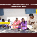 Chandrababu Naidu, Andhra Pradesh schools, parents-teachers meeting, education reforms, digital libraries, Vision-2047, anti-drug campaign, student progress reports, technology in education, Swarnandhra-2047