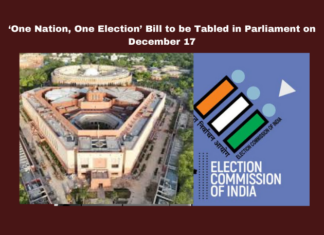 One Nation, One Election Bill to be Tabled in Parliament on December 17,129th Constitutional Amendment,BJP Chairman JPC,Joint Parliamentary Committee,Lok Sabha Elections,One Nation One Election,Ram Nath Kovind Committee,Simultaneous Polls,State Assembly Elections,Union Law Minister,Winter Session Bills,Mango News,Parliament,Parliament Live,Parliament Sessions,One Nation One Election Bill,Lok Sabha,One Nation One Election Bill News,One Nation One Election Bill In Parliament,One Nation One Election Committee,One Nation One Election Bill To Be Tabled In Lok Sabha,One Nation One Election On Hold,New Delhi,Union Law Minister Arjunram Meghwal,Lok Sabha Speaker Om Birla,PM Modi,One Nation One Election Plan