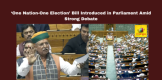 ‘One Nation-One Election’ Bill Introduced in Parliament Amid Strong Debate, One Nation One Election, Jamili elections, 129th Constitutional Amendment, simultaneous polls, Arjun Ram Meghwal, TDP supports Jamili Bill, Congress opposition, reforms, democracy and federalism, Joint Parliamentary Committee, Modi, BJP, India, National News, Internationational News, Mango News