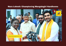 Nara Lokesh: Championing Mangalagiri Handlooms