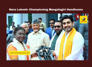Nara Lokesh: Championing Mangalagiri Handlooms