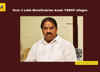 Over 3 Lakh Beneficiaries Axed: YSRCP alleges