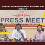 1,320 Tonnes of PDS Rice Seized at Kakinada Port, Probe Initiated