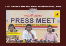 1,320 Tonnes of PDS Rice Seized at Kakinada Port, Probe Initiated