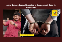 Actor Behara Prasad Arrested In Harassment Case In Hyderabad, Behara Prasad Arrested, Celebrity Harassment Case, Chanchalguda Jail, Entertainment Industry Safety, Harassment Case Hyderabad, Hyderabad News, Jubilee Hills Police, Judicial Custody Hyderabad, Telugu Web Series Controversy, Web Series Actress Harassment, Hyderabad, Telangana, TS Live Updates, TS Political News, Political News, Mango News