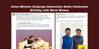 Union Minister Kinjarapu Rammohan Naidu Celebrates Birthday with Warm Wishes, Rammohan Naidu birthday, Union Minister celebration, TDP MPs, Chandrababu Naidu wishes, Prime Minister Modi, Amit Shah, political leaders, TDP Parliament office, Indian politics, Rammohan Naidu achievements, Andhra Pradesh, AP Live Updates, Live Updates, Breaking News, Headlines, Live News, Mango News