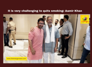 It is very challenging to quits smoking: Aamir Khan , Aamir Khan, Bollywood, Nana Patekar, Laal Singh Chaddha, Sitare Zameen Par, Mahabharata project, Indian cinema, Bollywood interviews, Aamir Khan personal life, Aamir Khan upcoming films, Mumbai,Bollywood News, Cinema , Mango News